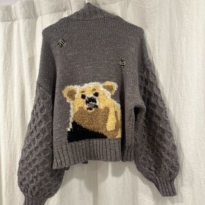 Pilcro honey Bear cardigan M